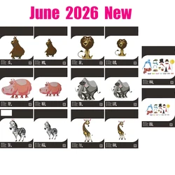 Mini Accessories Large Gertrude Theodore Harrison Bernice Metal Cutting Dies for DIY Handmade Scrapbooking Diary June 2026 New