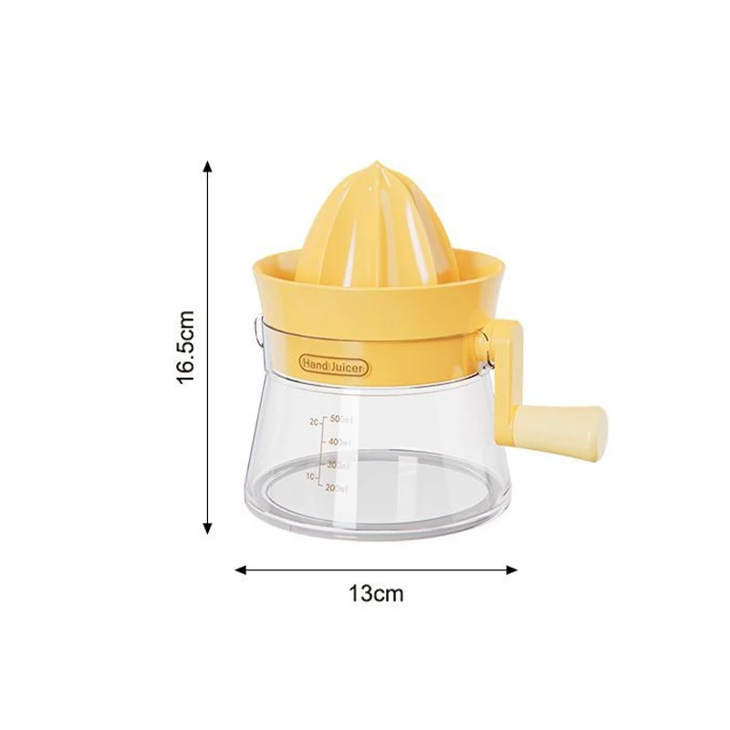 عصارة حمضيات يدوية مع مستخلص عصير دوار كرنك ماكس لقطع الجريب فروت ذات سعة كبيرة مع مقياس #6