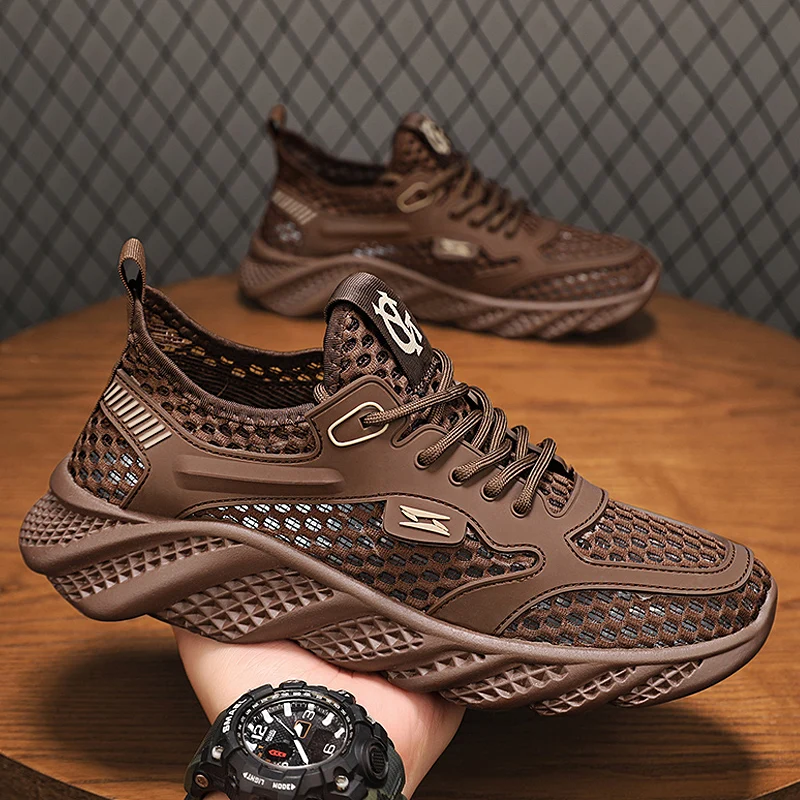 

Новые летние мужские повседневные кроссовки 2026 года: модные, легкие, дышащие, для бега и ходьбы