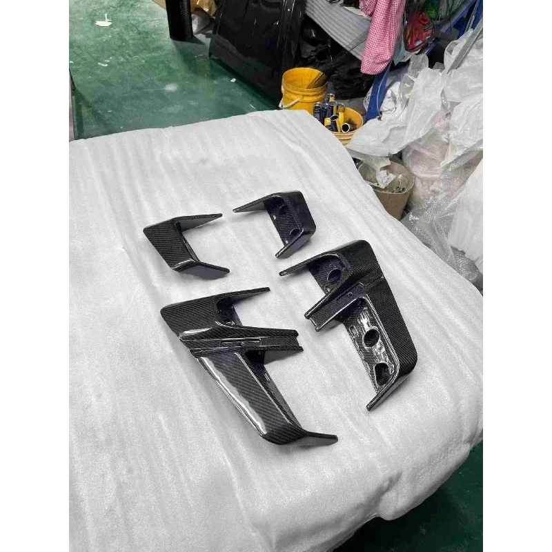 Premium Dry Carbon Fiber Vent Wheel Eyebrows BS Style Body Upgrade Kit For W463 W464 G63 Models