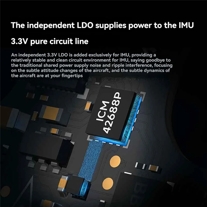 Durable-Matrix 1S 3-IN-1 AIO Brushless Flight Controller With12a ESC ELRS 2.4G Receive Fordji O4 1S HD Whoops Drones