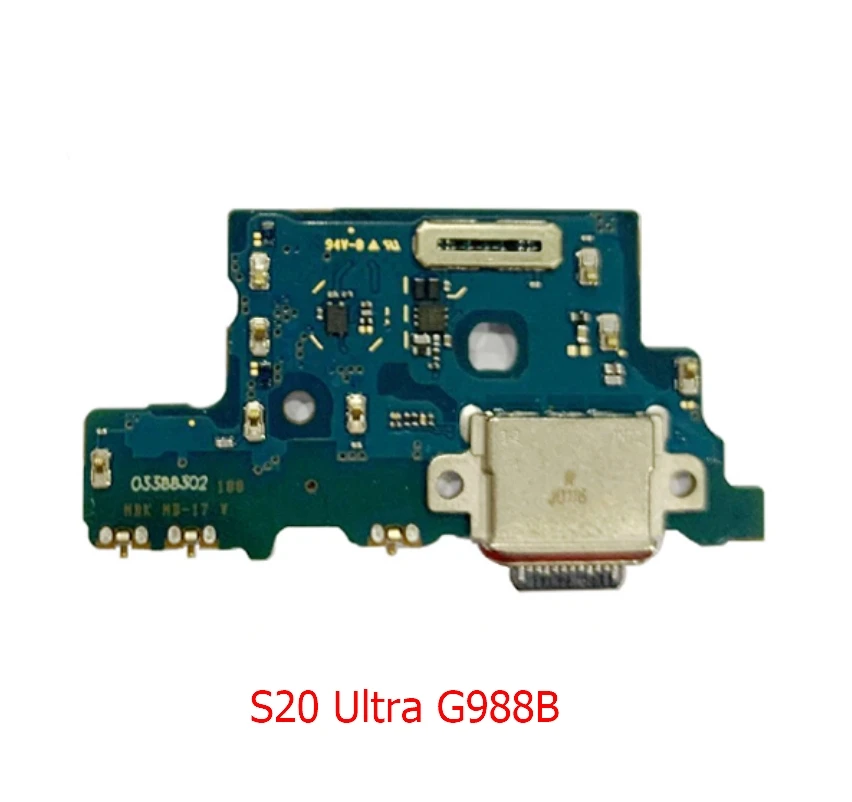 1Pcs For Samsung Galaxy S20 Plus S20 Ultra FE S21 G986N G981U G988N G781V/B USB Charger Board Connector Dock Charging Flex Cable