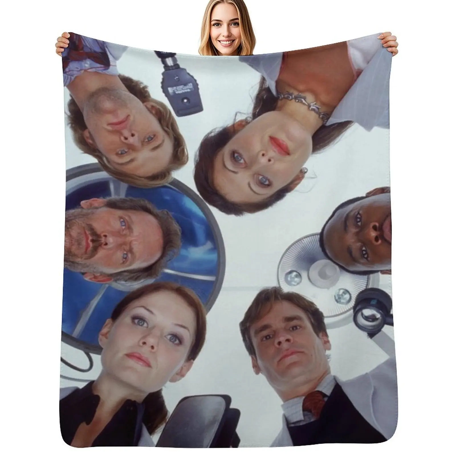 

house and the ducklings Throw Blanket decorative Luxury Throw Decorative Sofa Furry Blankets