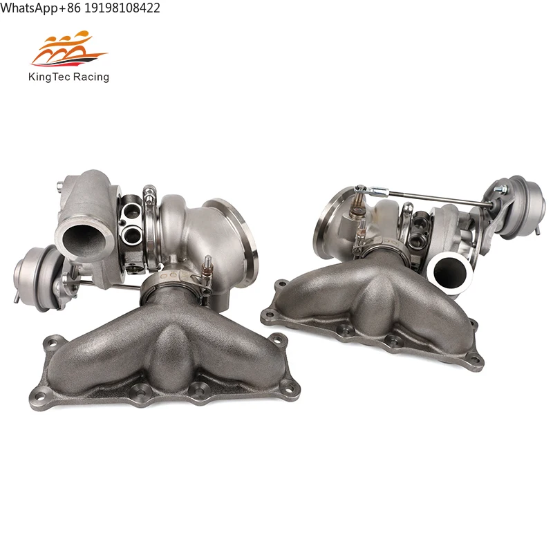 Billet Twin Turbo N54 Bolt on Racing Turbocharger Assy for BMW E90 E91 335i 135i 535i F01 N54B30 Engine Tuning Parts