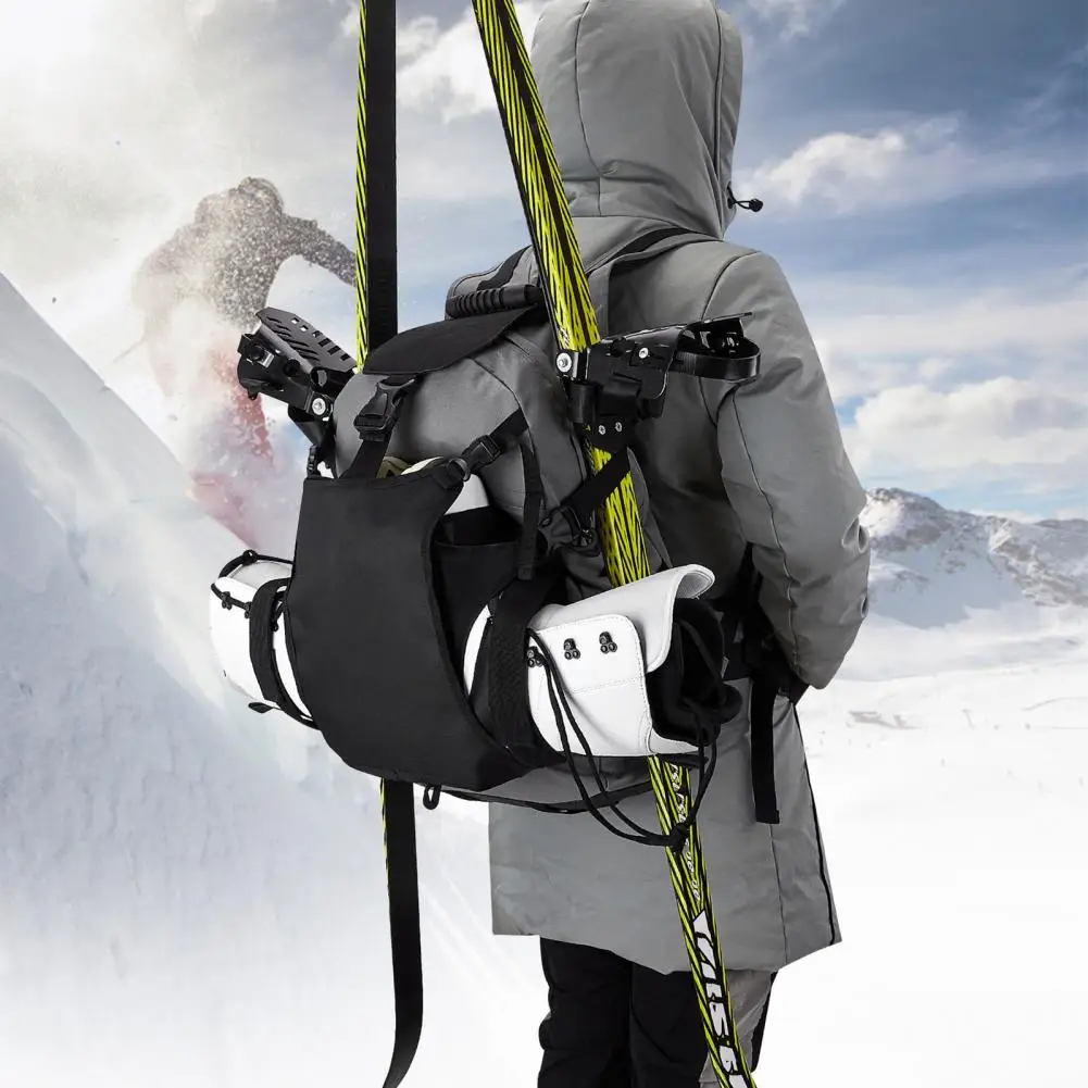 

Water-resistant Ski Boot Bag Waterproof Ski Boot Bag Backpack with Padded Design for Snowboard Gear Helmet Gloves for Ski
