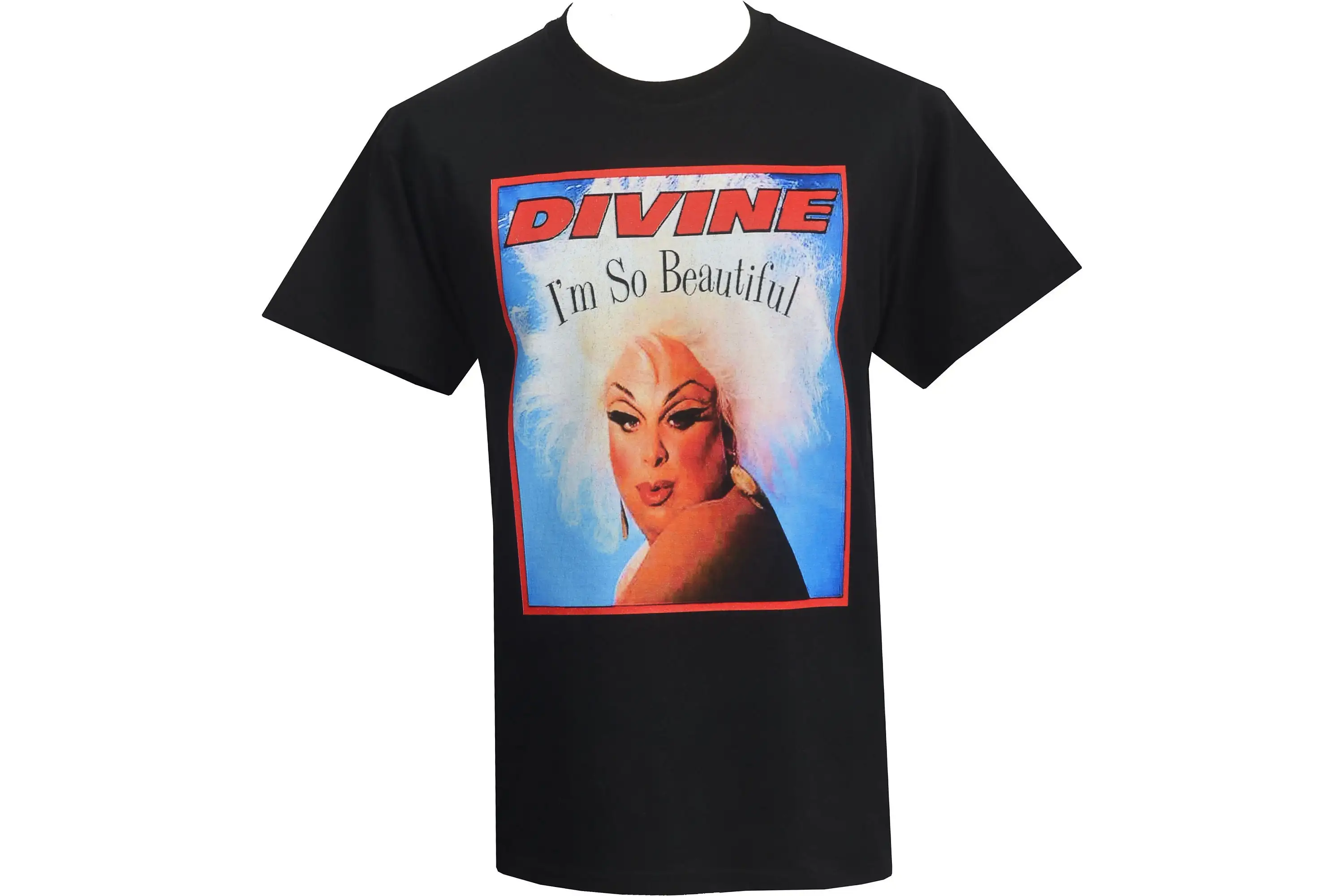 تي شيرت رجالي Divine Drag Queen أنا جميل جدًا #1