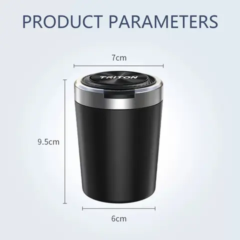 car cenicero ashtray texture car accessoires for mitsubishi Mirage g4 outlander xpander lancer c x triton l200 eclipse asx 8 best sales mirage g4 - №5