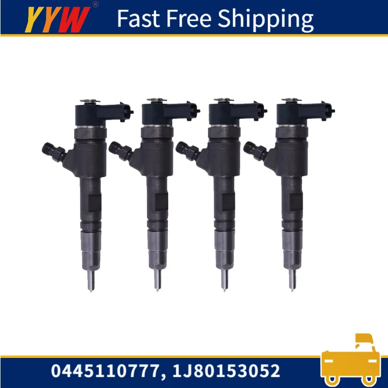 

0445110777 Fuel Injector 1J801-53052 Fits For Kubota V1803 V2403 Engine 1J80153052 Car Accessories