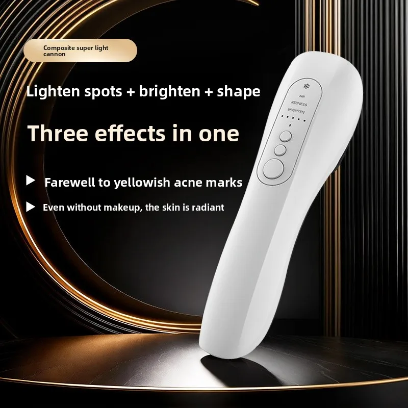 Microcurrent Lifting Beauty Machine Light Therapy Whitening Anti-spot Firming Hot Compress Facial Device