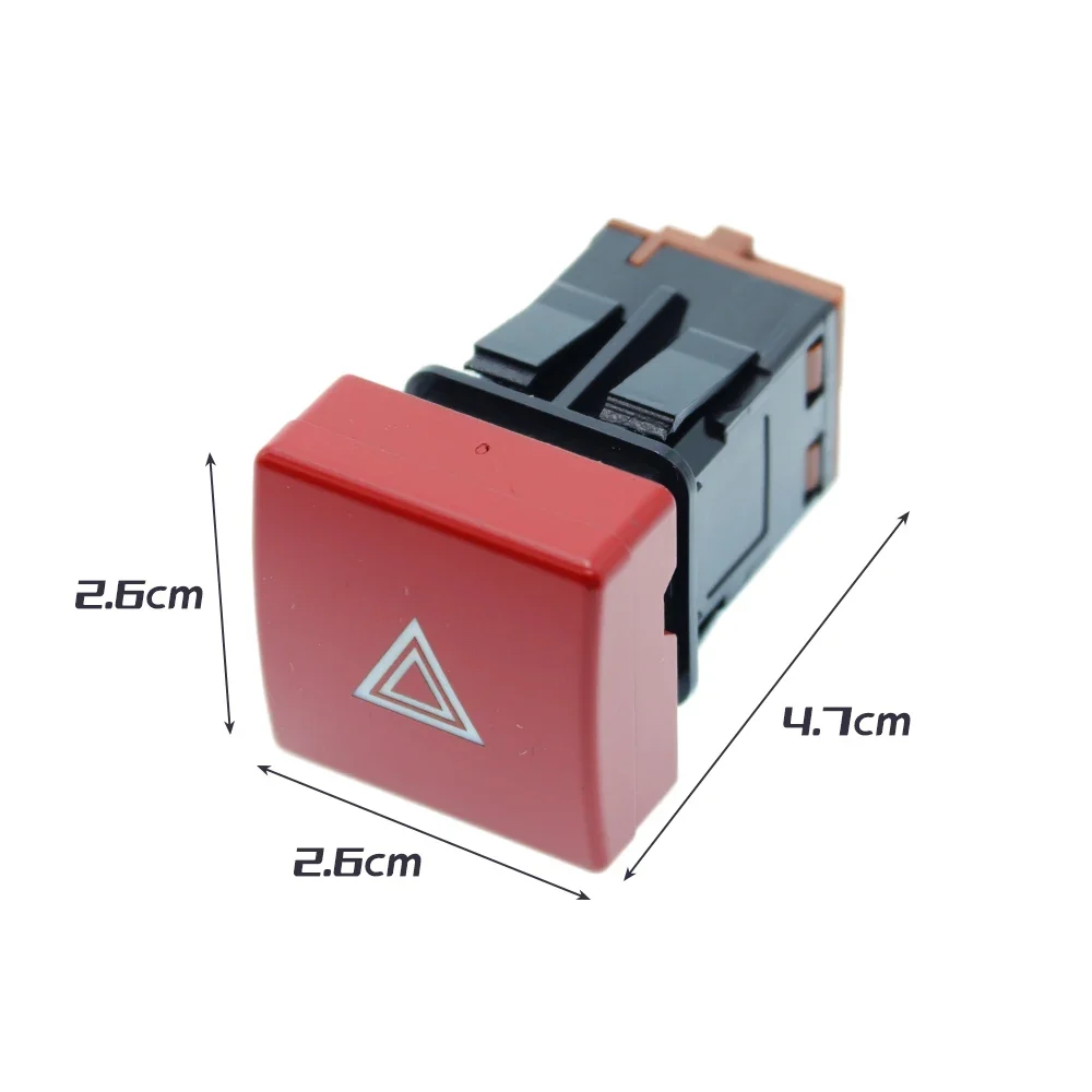 96583113KR 1021427 6990L2 3Pin Hazard Warning Emergency Light Switch For Peugeot Partner Citroen Berlingo 2008 - 2018