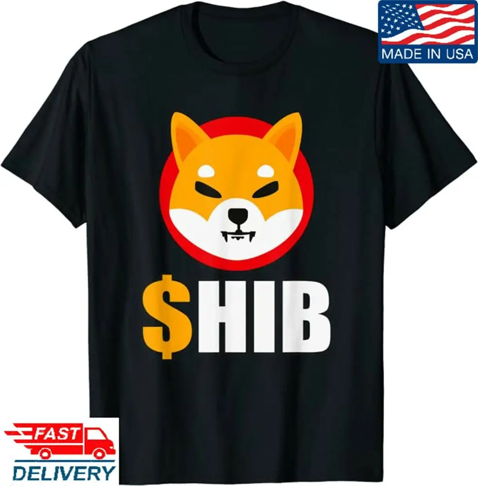 Shiba Inu logo crypto token to the moon T-Shirt, Hold Hodl Shib  Shirt, HOTUnisex Summer Luxury Brand Oversize