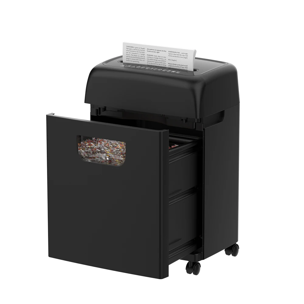 

18-Sheet Paper Shredder - 45 Min Continuous Duty Cycle | P-4 Cross-Cut for Confidential Documents | 5.28 Gal (20L) Bi