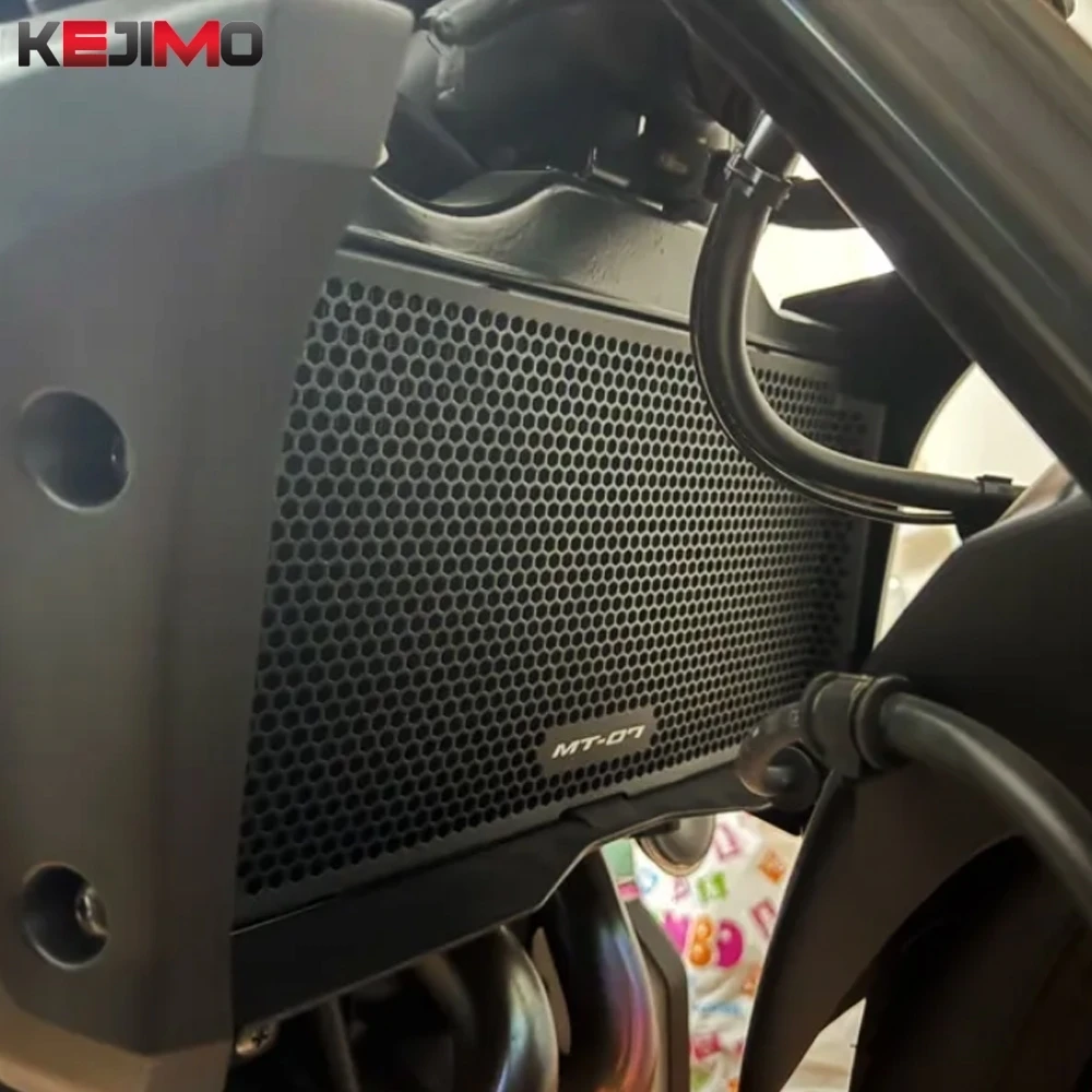 

CNC Aluminum For YAMAHA mt07 MT-07 MT07 MT Y-AMT 2025 2026 2027 Motorcycle Radiator Grille Guard Cover Protection Protector