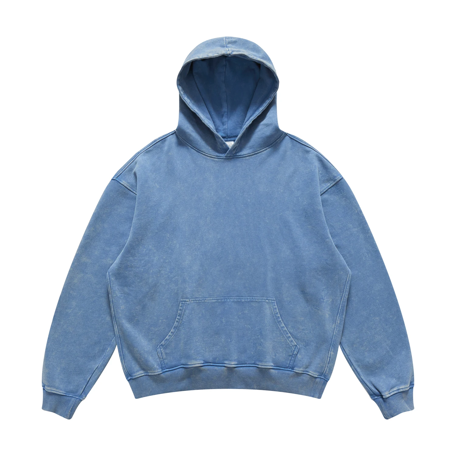 FEGKZLI 400gsm Cotton Acid Wash Hoodies Old School Vintage Streetwear Cotton Oversize Sweatshirts Autumn Hip Hop Style Man