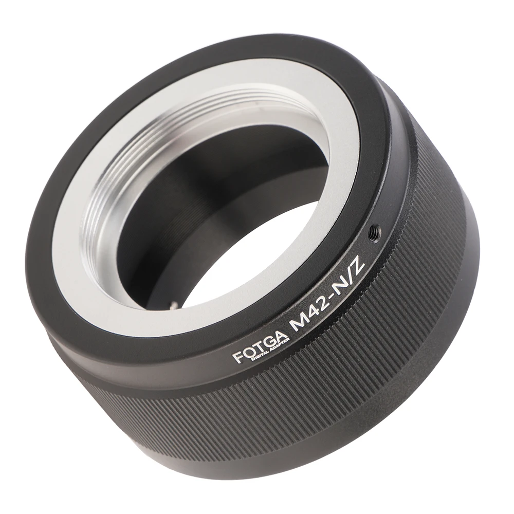 FOTGA Adapter Ring for M42 Lens to Nikon Z5 Z6 Z7 Z50 Z7II Z6II Z Mount Cameras Objectief Adapter Lens full-size camera security