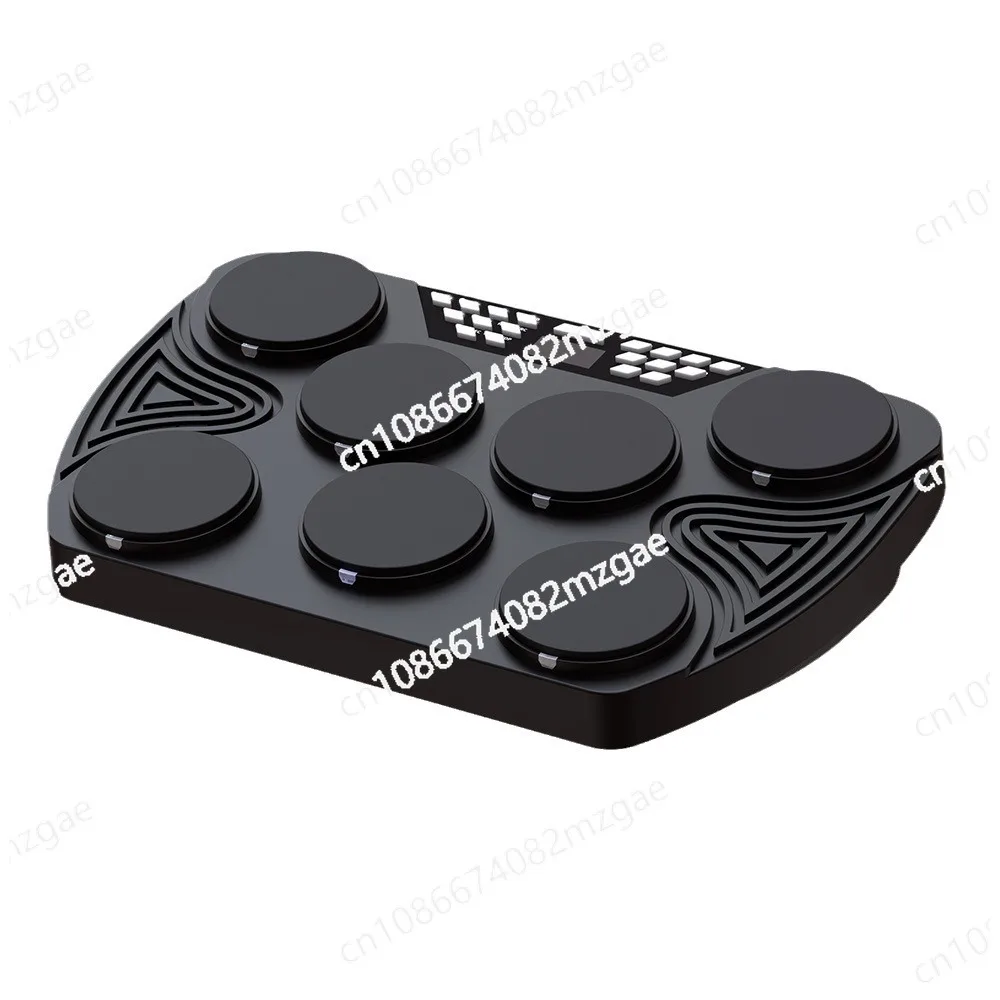 

New 7-Piece Multifunctional Drum Set for Jazz Power Electronic Drumming with Professional Sound and responsive Pads