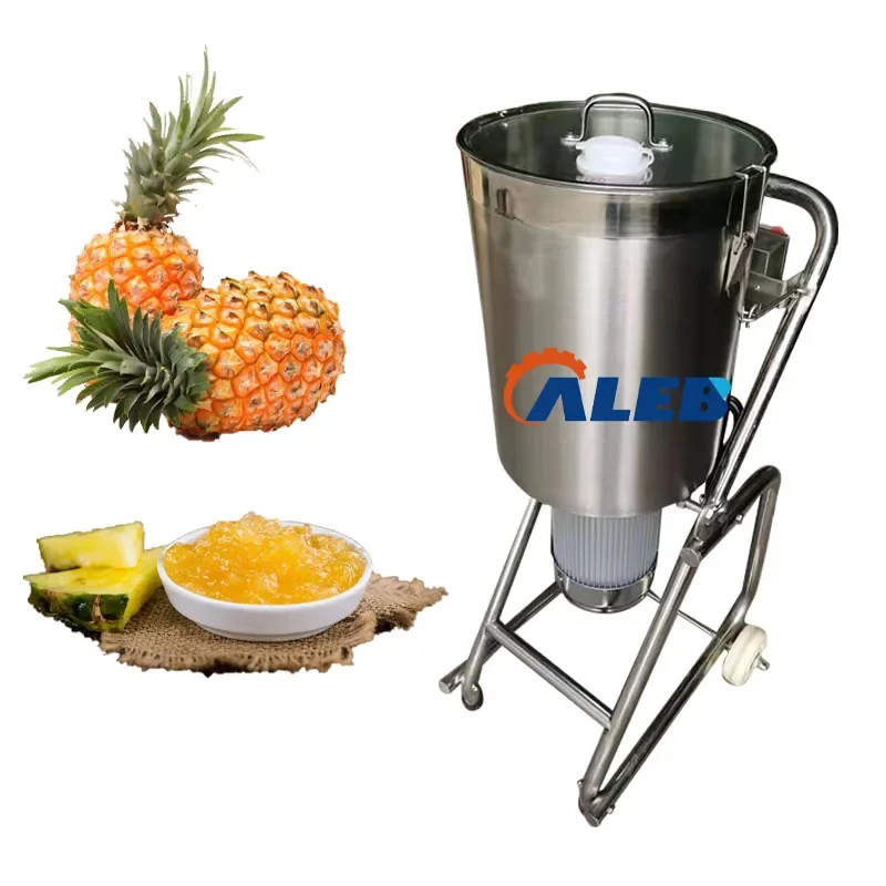 

Stainless Steel Vegetable Crusher Machine Mango Coconut Ginger Juice Extractor Fruit Pulping Machine