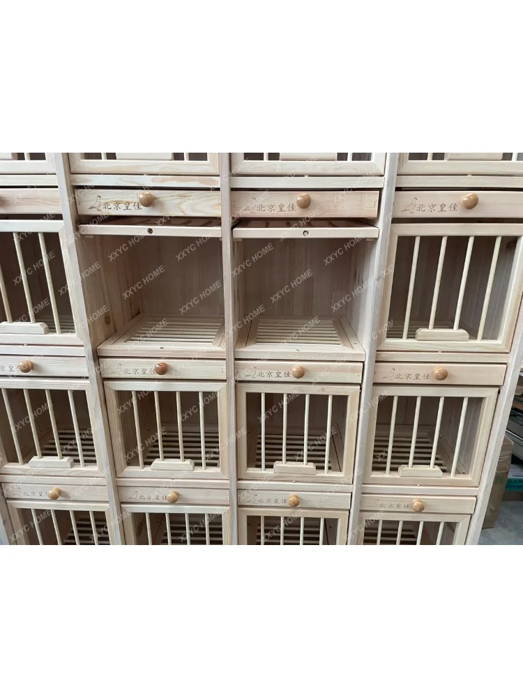 Box Matching Cages Shutter Door Partition Doors and Windows Tebi Nest Box Trough Ground Screen jaula para perros grandes