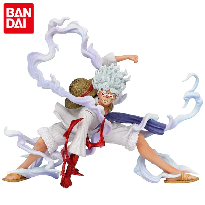 18cm jednoczęściowe figurki Luffy 5 figurki figurki akcji z Anime Nika słońce posąg boga lalka Model ozdoba kolekcja prezent dla dzieci zabawka