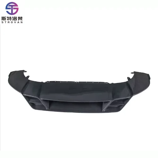 

STLF Manufactory New Dry Carbon Fiber Bodykit Front Bumper Diffuser Lip Spoiler Splitter for Porsches Cayenne Coupe 2018-2023