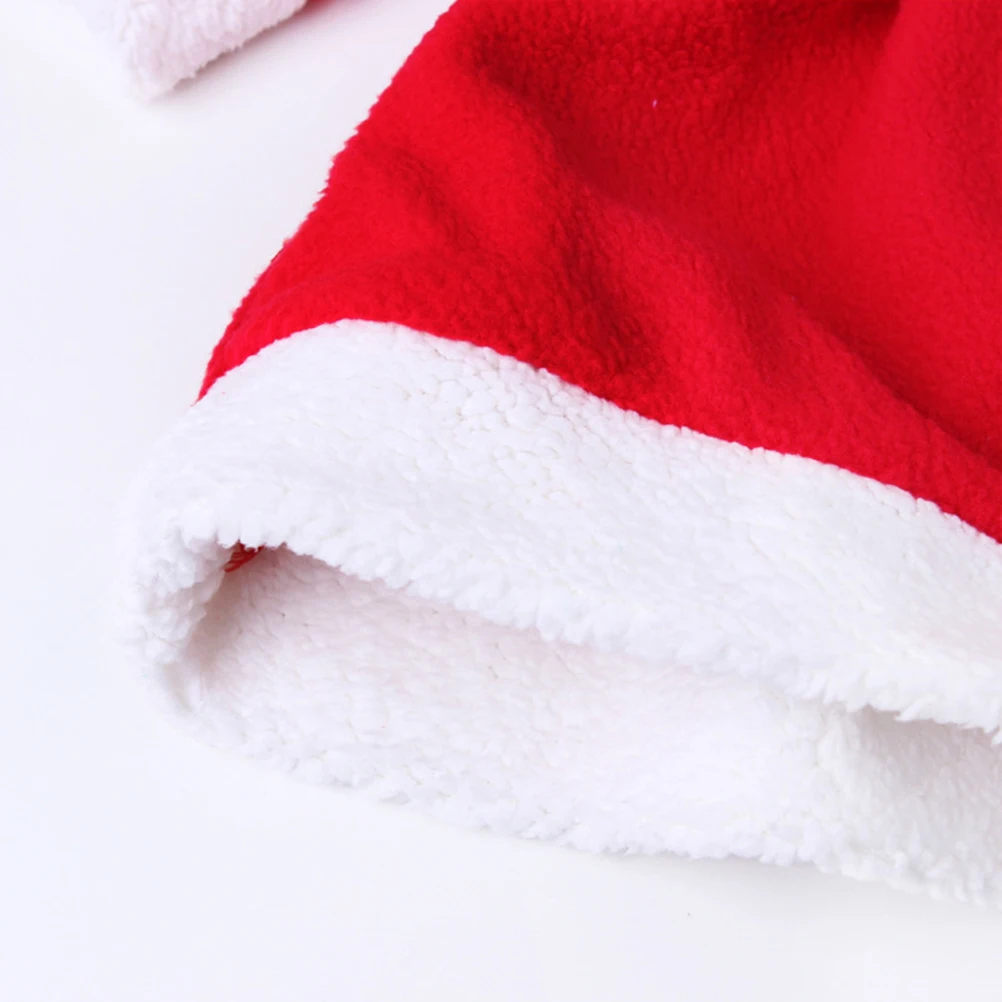 

1 Set 80Cm Kids Santa Claus Costume Xmas Party Outfit Christmas Suit For Boy Comfortable Easy Wear Cosplay Stature 80Cm Santa