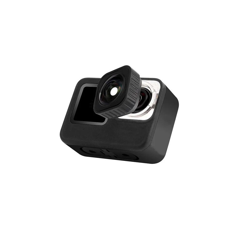 

1PC Action Camera Wide Angle Lens 155° Achieve up to 2.7K 60 frame Camera Accessories for Hero 9/10/11/12 /Max