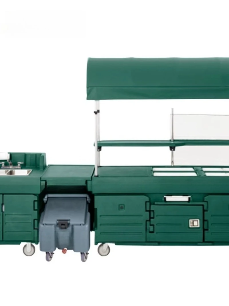 ل CAMBRO ICS100L شاحنة تخزين الثلج المتنقلة ثلاجة كهربائية مع غطاء سحب عزل السيارة NSF الكنز المعتمد