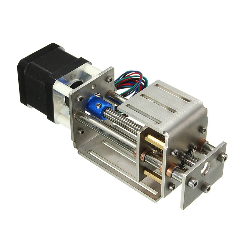 CNC Z-axis Sliding Table DIY Milling Small Transmission Module 60mm Distance Fraisage Wood Miller Z Axis Motor CNC Router Kit