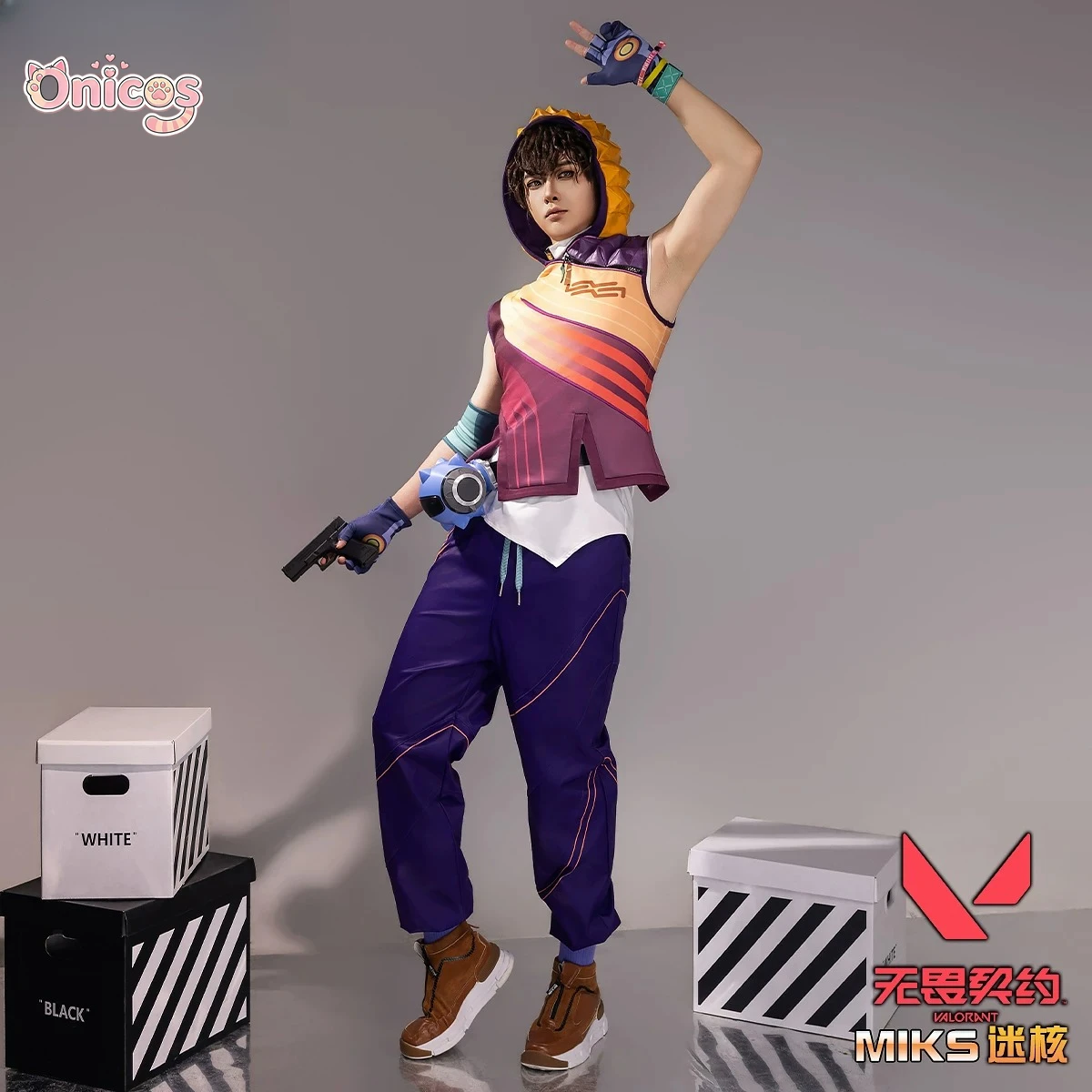 

Valorant Fade Cosplay Costume Game Outfit High Quality Full Set Role Play Suit Halloween Carnival Party Comic Con Onicos