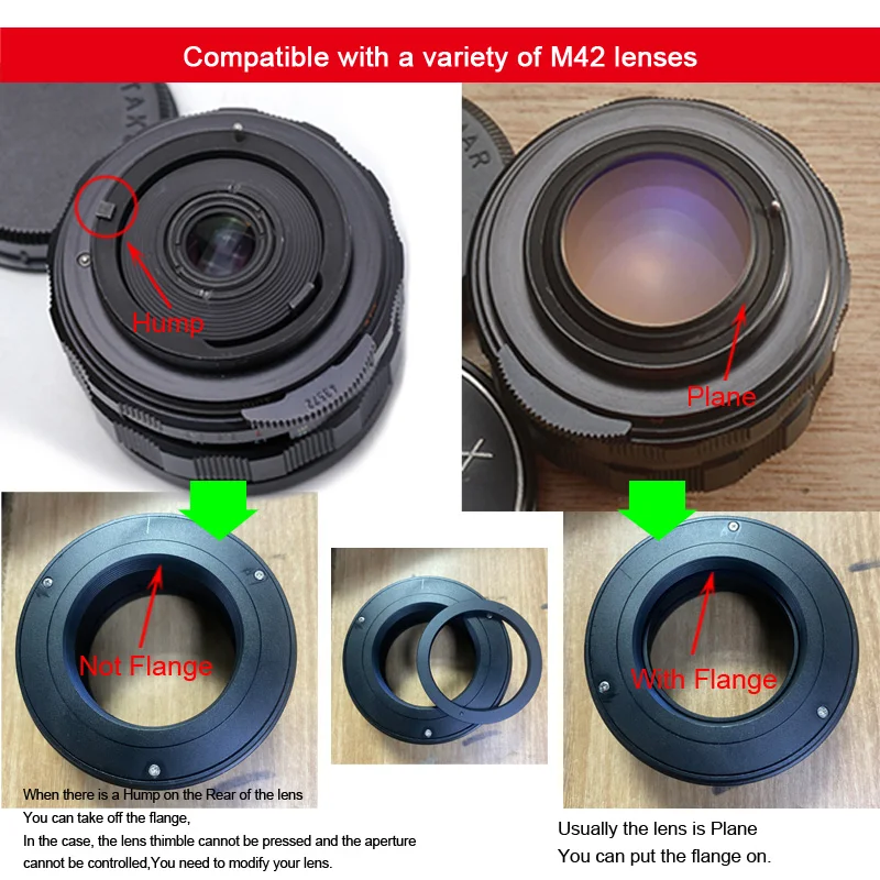 محول هيليكويد M42-NZ/M ماكرو قابل للتعديل لعدسة M42 إلى كاميرا تركيب Nikon Z