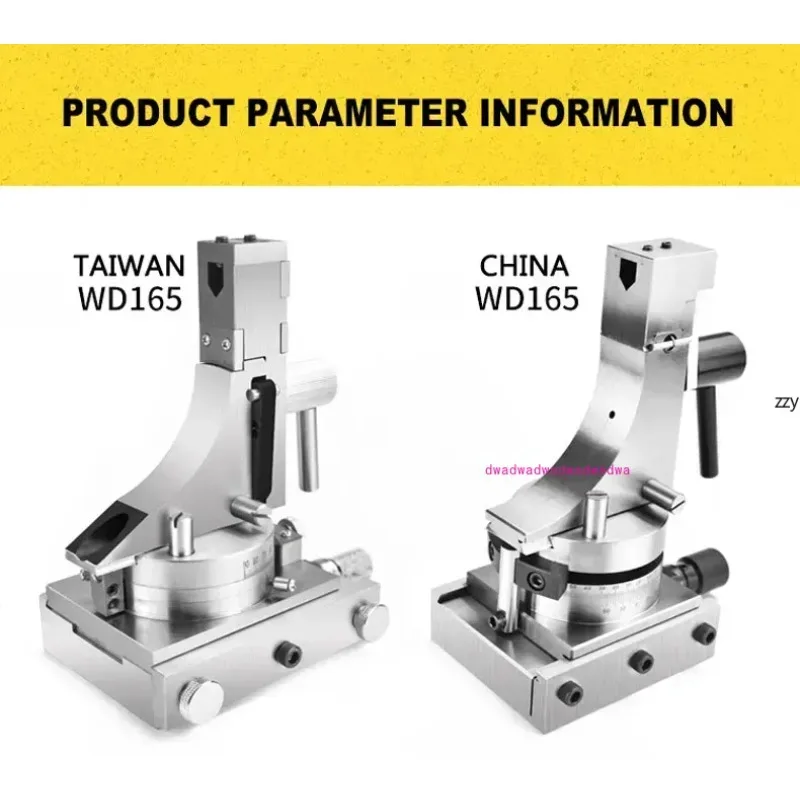 WD165 Grinding wheel dresser Thickness Angler Perspective optics vertical Grinding machine grinding wheel dressing machine