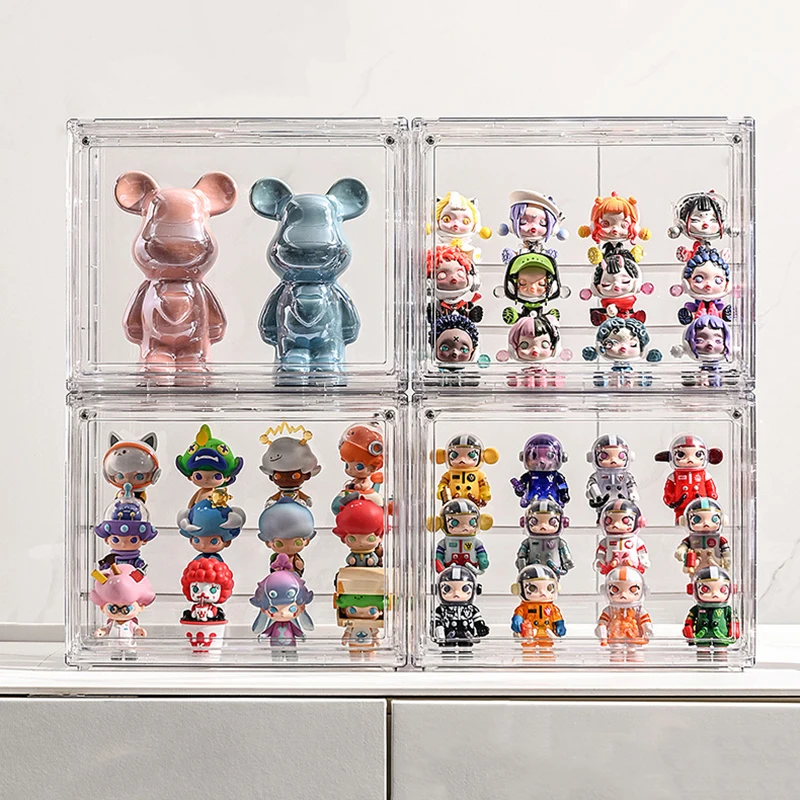 Transparent Display Case For Blind Box Dolls - Dustproof Showcase For Toys And Collectibles