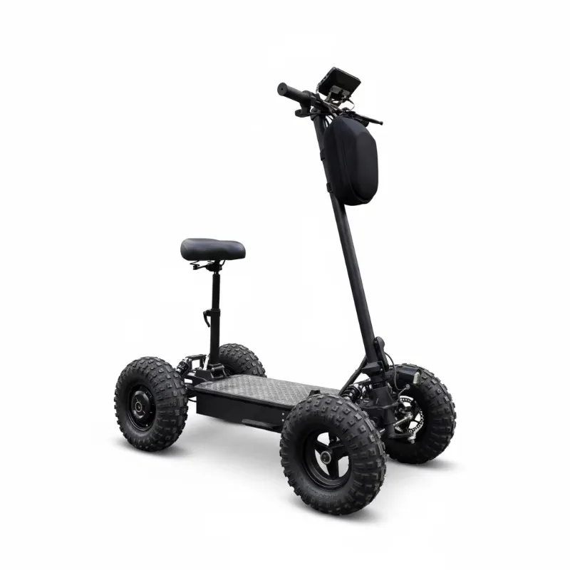 Self-balancing 2WD and 4WD Electric Scooter Trotinette Electrique with High Power Motor Lithium Battery for Off-road All Terrain