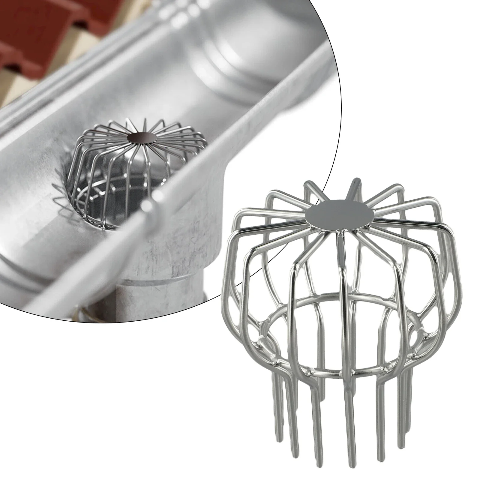 Gutter Components Drain Filter Pipe Protectors 50/75/110/160/200mm For Roof Balcony Sewer Home Hardware Outdoor Drain Pipe Parts