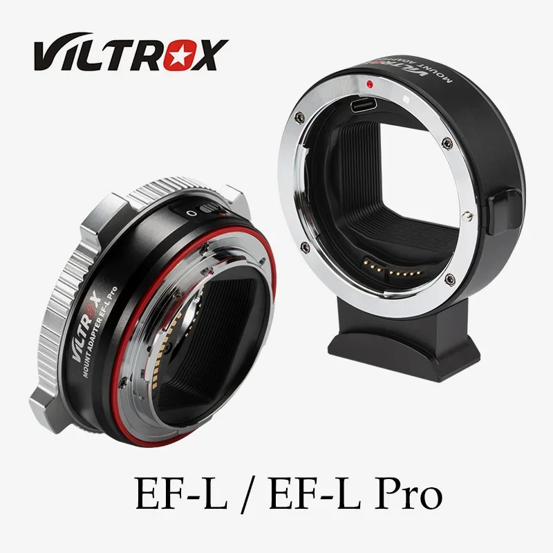 VILTROX EF-L Pro EF-L Auto Focus Lens Mount Adapter For Canon EF EF-S Lens to L Mount Cameras