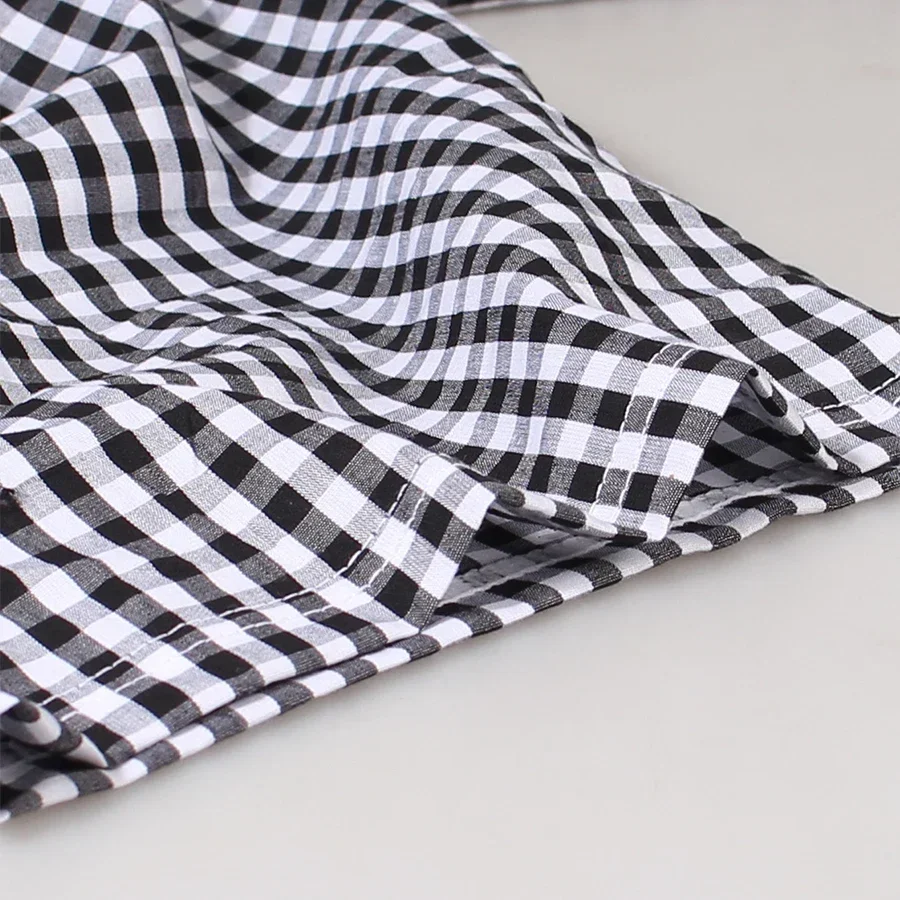 5 قطع سراويل رجالية من القطن الخالص سراويل منزلية رفيعة صيفية فضفاضة منقوشة جميع السراويل القطنية المنزلية للربيع والخريف سراويل تكييف الهواء