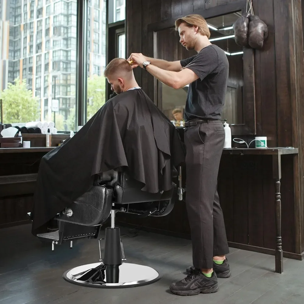 Liggende Salonstoelen Voor Haarstylist, Zware Kappersstoelen Met 360 Graden Roterende Hydraulische Pomp Kappersstoelen