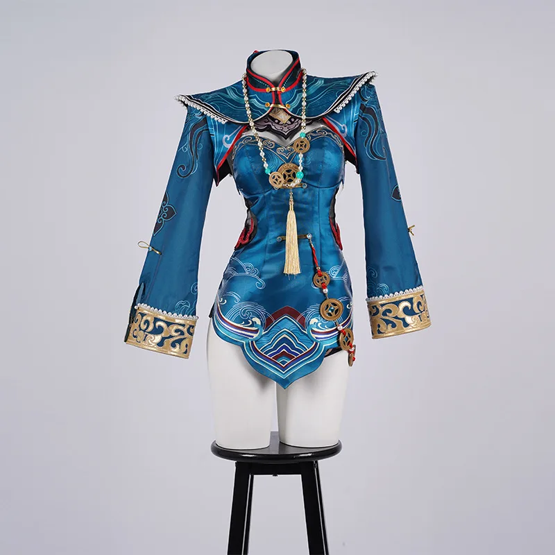 

Yulinglong Moxingyi COS Costume A Top-quality Cosplay Outfit For The Game "Yongjiao Wujian" Featuring A Zombie Character