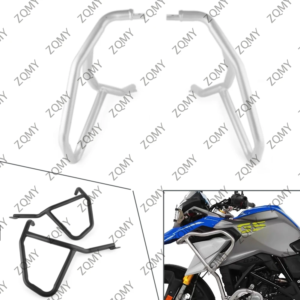 Motorbike Bumper Upper Crash Bar Extensions Engine Protective Guard For BMW G310R G 310R 2018 & G310GS 2017-2019 2020 2021 2022