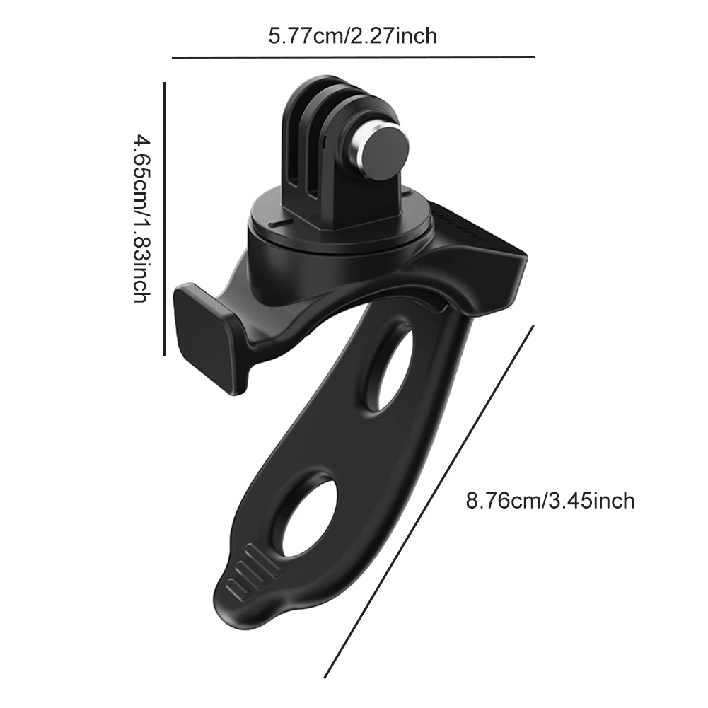 Flexible Wrap Band 360 Rotatable Elastic Handlebar Mount Bike Motorcycle Handlebar Clip Holder for DJI Action 5 Pro Insta360