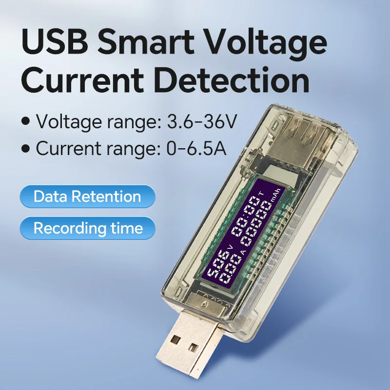 

USB-тестер зарядного устройства, измеритель напряжения и тока, вольтметр, амперметр, тестер емкости аккумулятора, мобильный детектор мощности