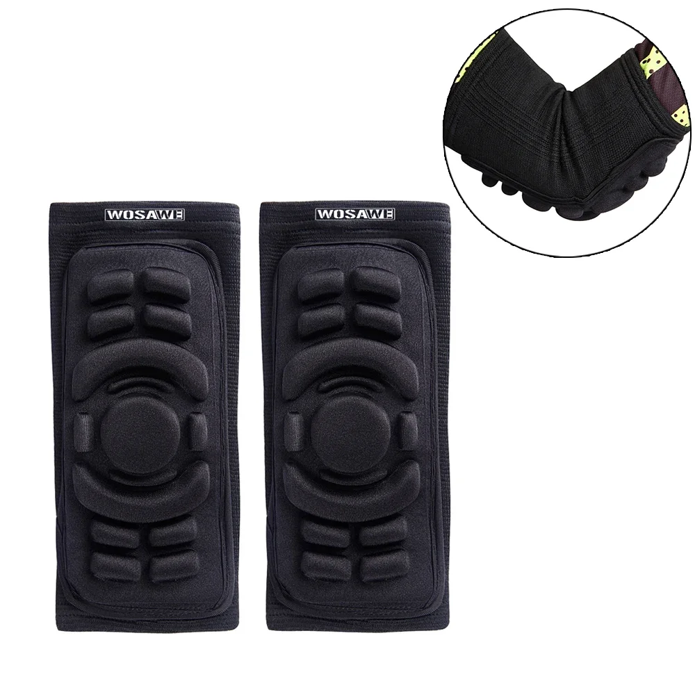 1 زوج دراجة نارية الرياضة وسادات الكوع التزلج ركوب موتوكروس دراجة نارية الجبلية دراجة الدراجات الكوع الحرس دعم الأقواس حامي #1