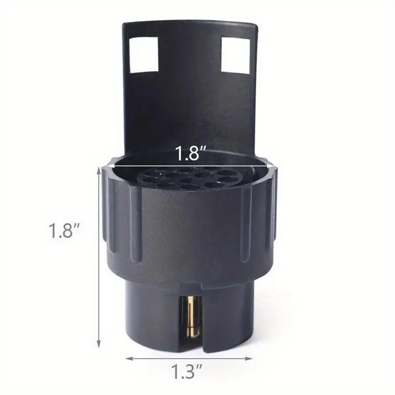 7 Pin To 13 Pin Plug Adapter Trailer Connector 12V Towbar Towing Waterproof Socket Car Truck Caravan Accessory