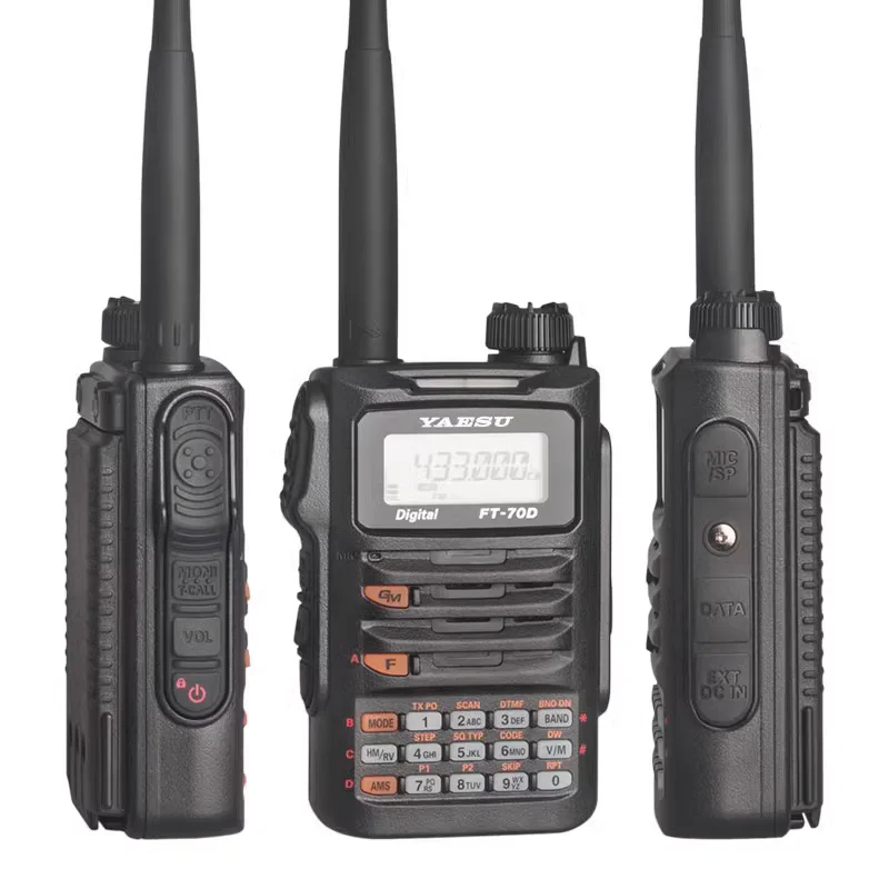 Yaesu original FT-70DR 70D C4FM/FM dual frequency digital handheld ​radio HAM walkie-talkie