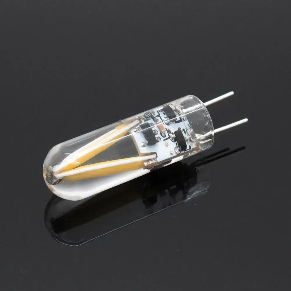 Ampoule à Filament LED COB Mini G4 5X AC/DC 12V 3W, remplace les Lampes en Verre Halogène 15W pour la Maison, le Salon, Remplace le Lustre Halogène