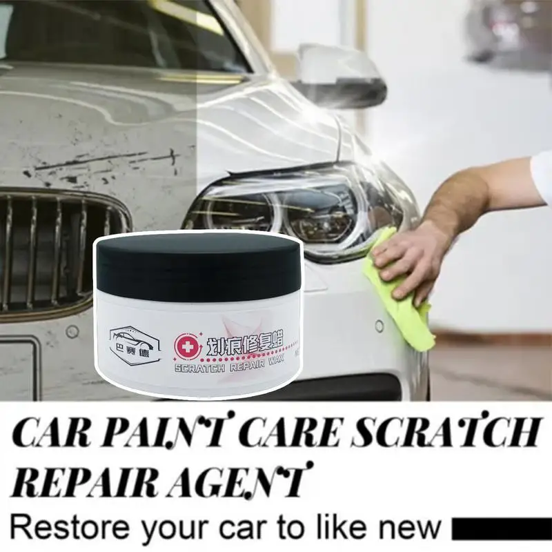 

Car Scratch Removal Wax 100g Polishing Car Paint Wax Scratch Remover Any Color Paint Car Body Light Scratches Repair Solution