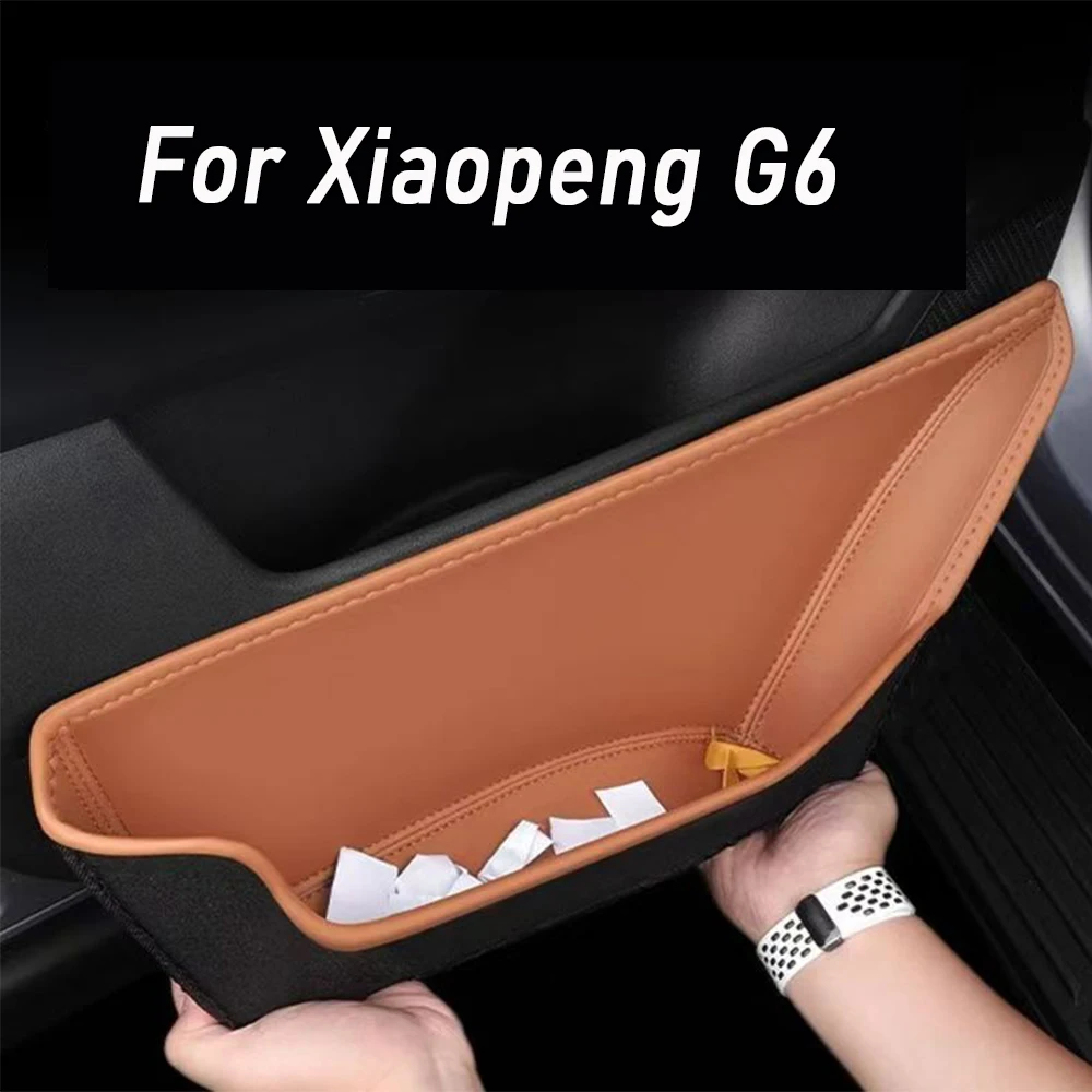 

For XPeng Xiao Peng G6 2023 2024 Car Styling Door Storage Box Front Rear Door Storage Box Interior Storage Box Auto Accessories