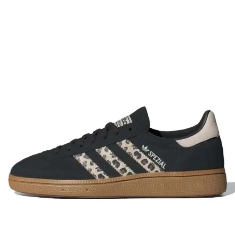 Adidas Origins Handball1 Spezial Comfortable, Versatile, Anti slip, Wear resistant, Low cut Women's Black Brown