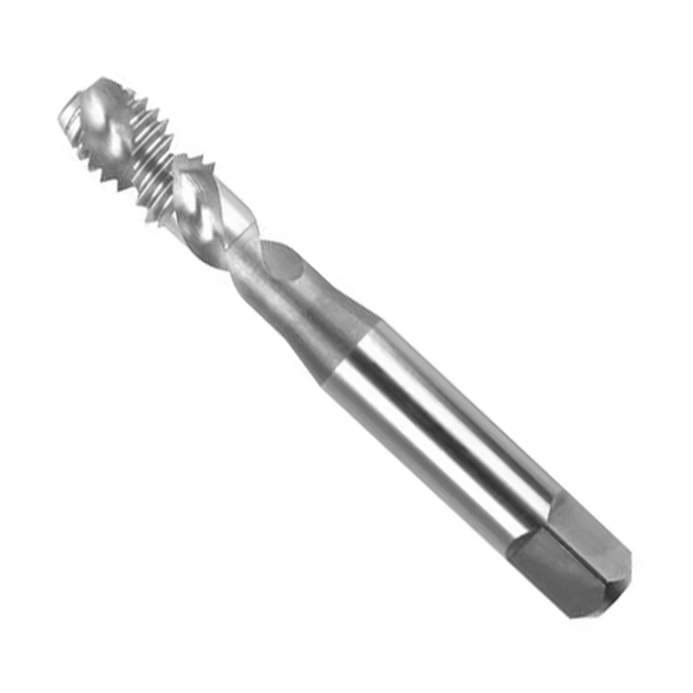 HUAZHICHUN 1PC 6-32/8-32/10-24-32/1/4-20-28/5/16-18x24/3/8-16x24 Spiral Flute Taps