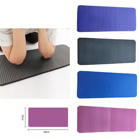 1x Yoga Mat Anti-Skid Sports Fitness Mat 1.5cm Thick Comfort Rubber Yoga Matt For Exercise Yoga... product image